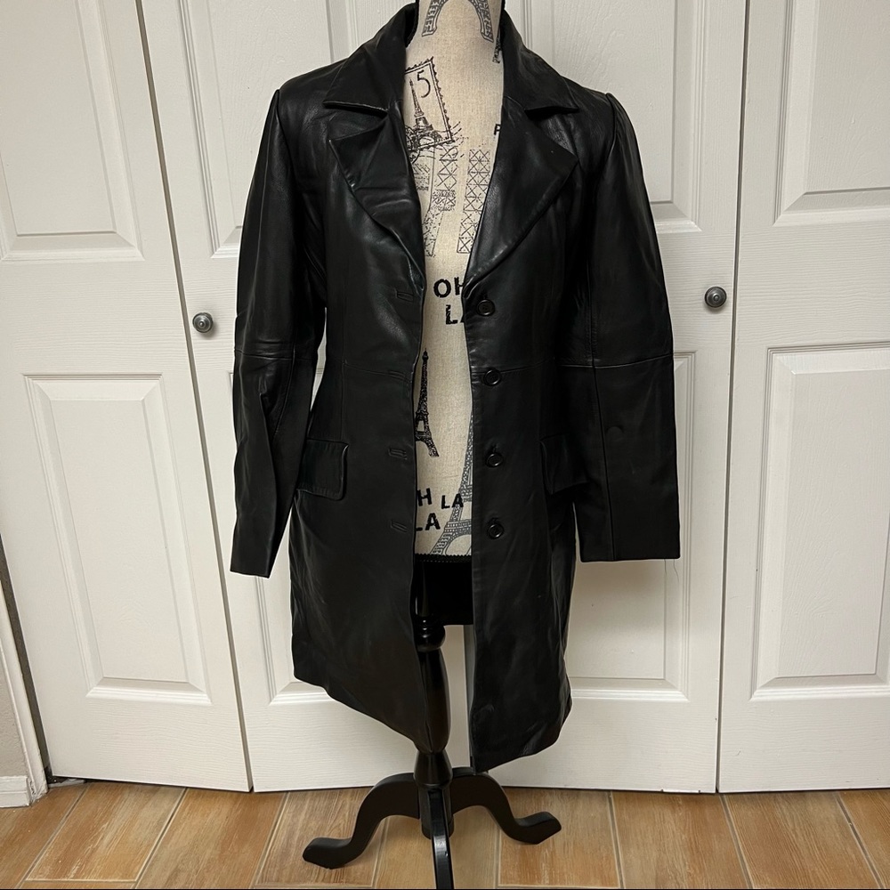 Shin Choi Leather Jacket Size 2